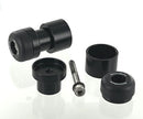 Triumph Weighted Bar End Mirror Mounts with Buttons