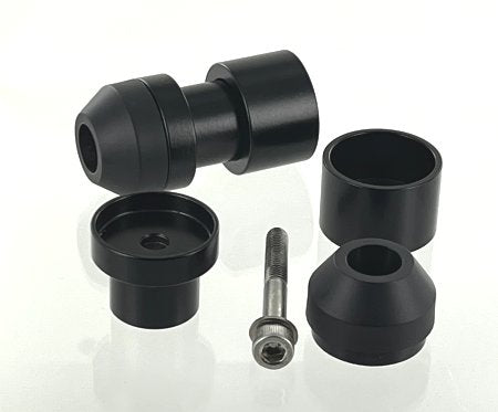 Triumph Weighted Bar End Mirror Mounts with Buttons