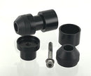 Triumph Weighted Bar End Mirror Mounts with Buttons