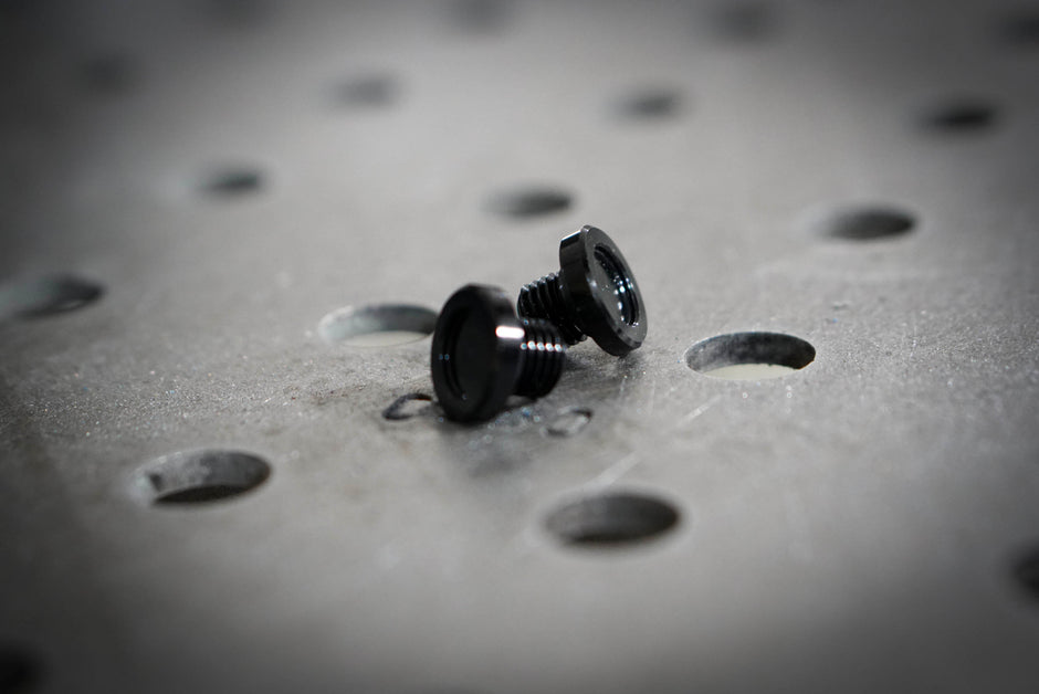 Motorcycle Mirror Hole Threaded Block Off Plugs - Brogue Moto