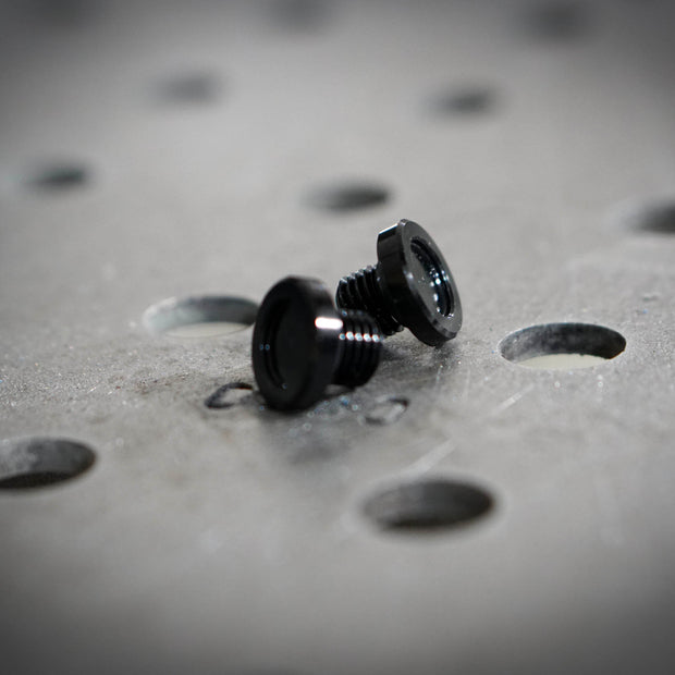 Motorcycle Mirror Hole Threaded Block Off Plugs - Brogue Moto